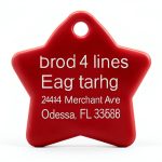 Providence Engraving Pet ID Tags Aluminum Custom Engraved-0