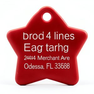 Providence Engraving Pet ID Tags Aluminum Custom Engraved-0