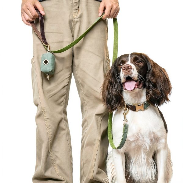 Didog Green Dog Collar Classic Design Quick Release Small-3