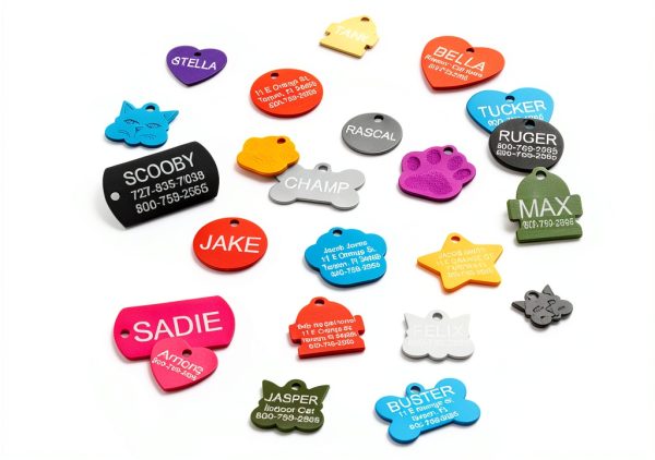 Providence Engraving Pet ID Tags Aluminum Custom Engraved-2