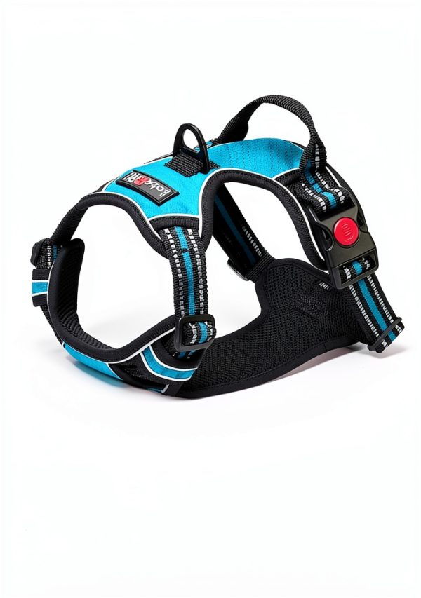 tobeDRI No Pull Dog Harness Reflective Front Clip Leash-2