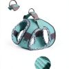 Petank Dog Harness Jacquard Mesh Reflective Step In Design-2