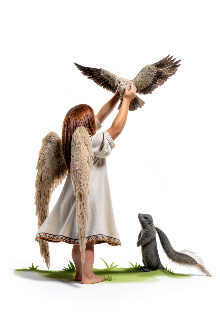 'Christian education book open on a tablet showing vibrant illustrations for children'