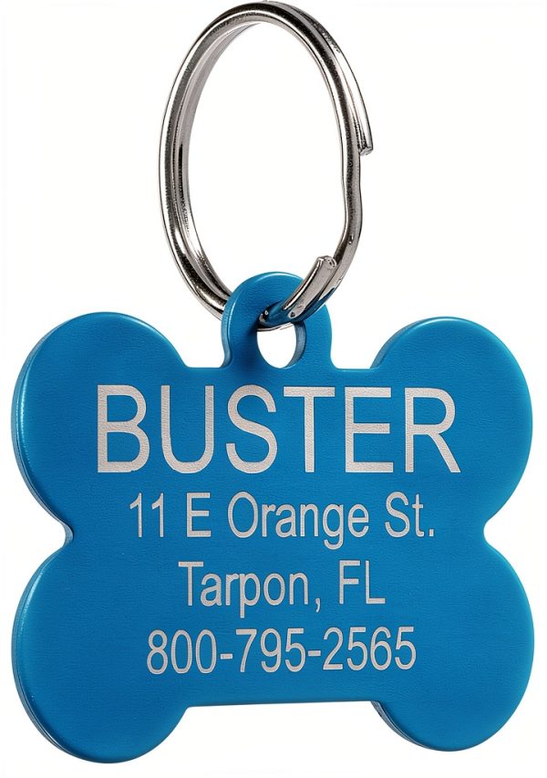 Providence Engraving Pet ID Tags Aluminum Custom Engraved-7