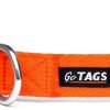 GoTags Custom Embroidered Dog Collar Personalized Nylon-6