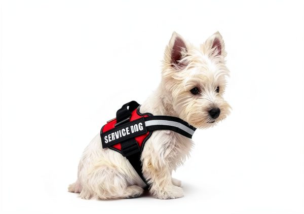 Opstin Service Dog Vest Reflective Harness Training-3