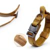 CADONO Tactical Dog Collar Nylon Padded Handle Training-5