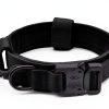 CADONO Tactical Dog Collar Nylon Padded Handle Training-1