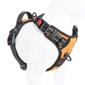 PHOEPET Dog Harness No Pull Reflective Pet Vest Harness-0