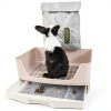 Oleisert Rabbit Litter Box Large Plastic Removable Tray-4