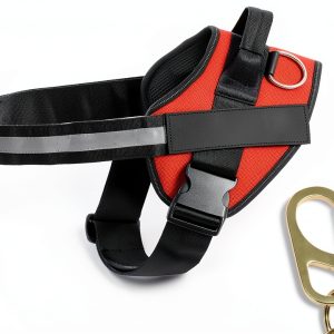 Opstin Service Dog Vest Reflective Harness Training-0