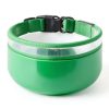 Bisen LED Dog Collar Rechargeable Safety Light Adjustable-0