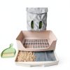 Oleisert Rabbit Litter Box Large Plastic Removable Tray-5