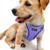 Petank Dog Harness Jacquard Mesh Reflective Step In Design-1