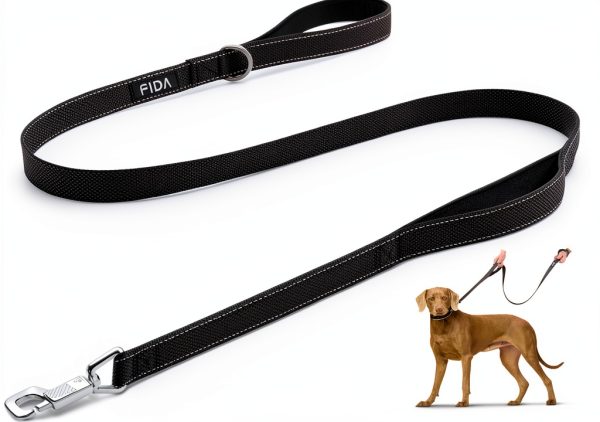 BEST-RUN Dog Leash Nylon Reflective Padded Handle Pet-0