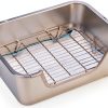 Sorstrem Stainless Steel Rabbit Litter Tray Hygienic Easy-2