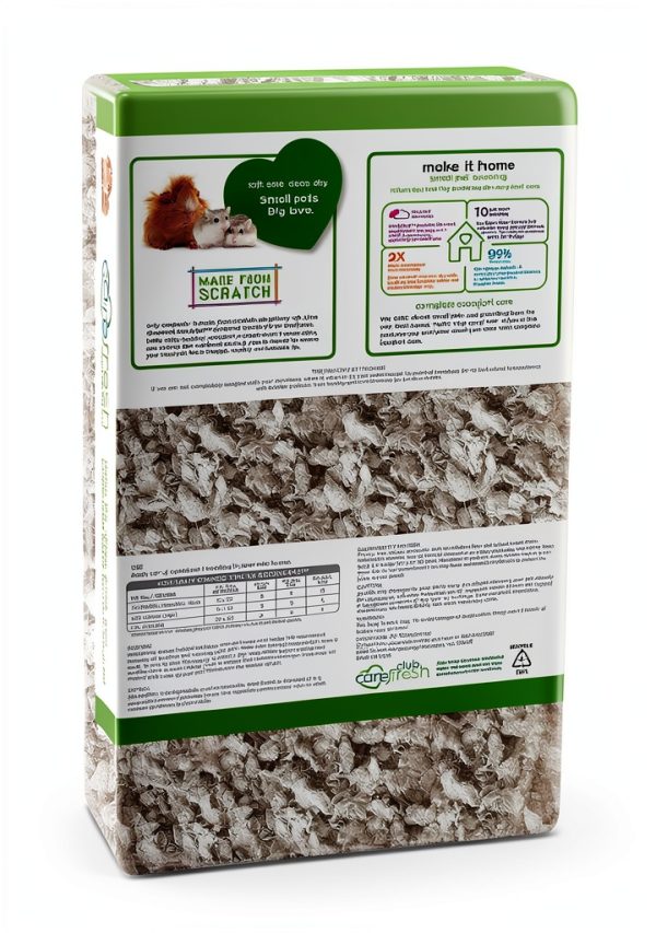 Absorption Corp. Small Pet Bedding Natural Paper Fiber-2