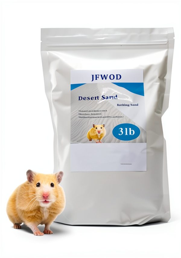 Hamster Bath Sand JFWOD Natural Desert for Small Pets 15lb &-7
