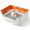 RUBYHOME Large Rabbit Litter Box Plastic-6