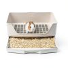 RUBYHOME Large Rabbit Litter Box Plastic-4