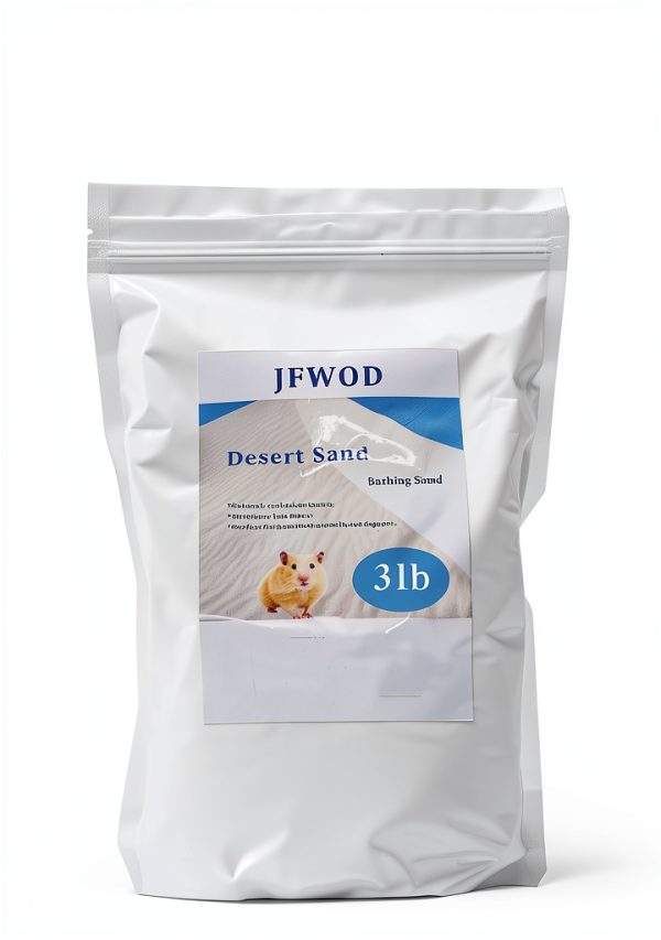 Hamster Bath Sand JFWOD Natural Desert for Small Pets 15lb &-1