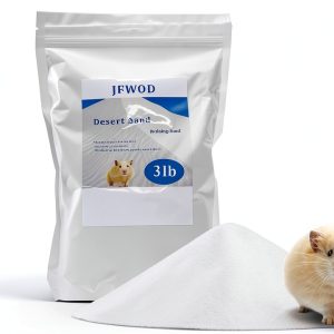 Hamster Bath Sand JFWOD Natural Desert for Small Pets 15lb &-0