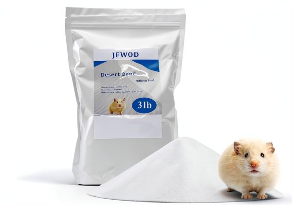 Hamster Bath Sand JFWOD Natural Desert for Small Pets 15lb &-0