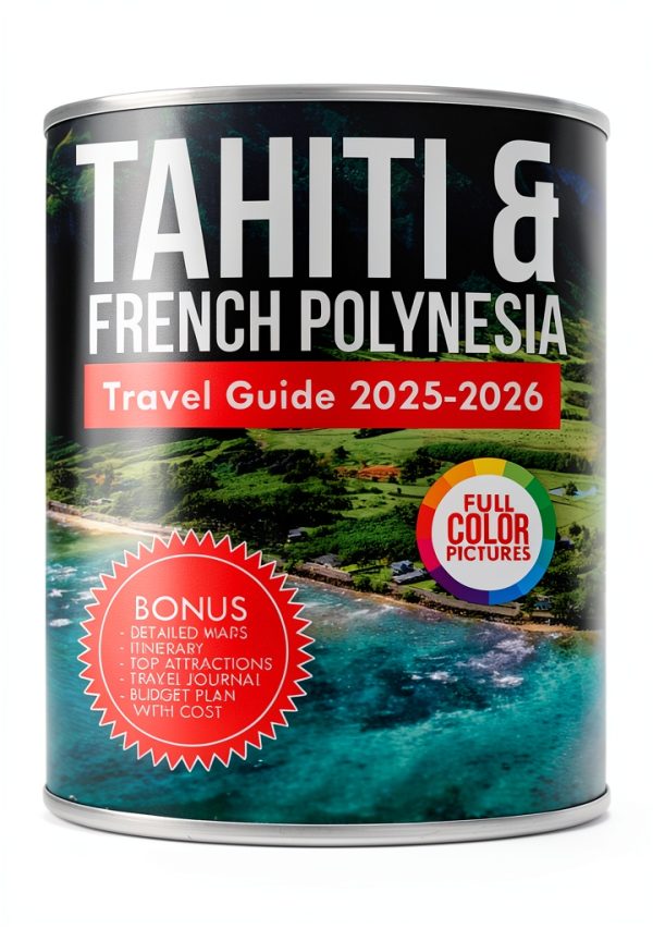 TravelEase Tahiti Travel Guide 77-Page eBook with Enhanced Typesetting-0
