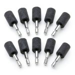 dophee 10-piece 20mm Cylindrical Aluminum Oxide Grinding Stones for-0