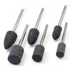 8 Pcs Extra Long Shank Grinding Stone, 1/4" Extended Shank Aluminum Oxide Mounted Grinding Points for Drill Rotary Tools-2
