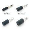10 Pcs Multiple Shapes Rotary Grinding Stone with 1/4-Inch Hex Shank Abrasive Stone Mounted Grinding Point for Drill-2