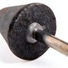 Forney 60026 Mounted Grinding Point 1/4-Inch Shank Silver Grey 1-1/4"-2
