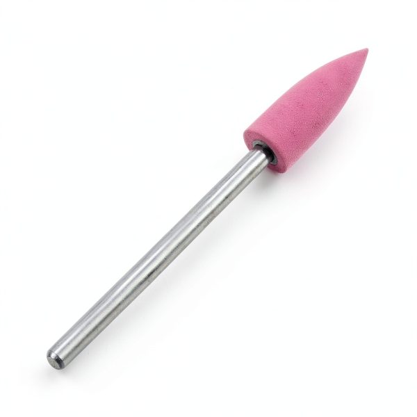 AbrasivePro 180 Grit Stone Wheel 1/4" (6mm) Pointed Nail Wheel-3