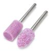 Abrasive Polishing Bits ChgImposs 100 Pcs 1/8" Shank Wheel Kit Pink-5