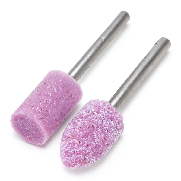 Abrasive Polishing Bits ChgImposs 100 Pcs 1/8" Shank Wheel Kit Pink-5