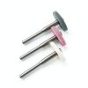 45 Pcs Rotary Grinding Stones - 1/8" Shank Abrasive Mounted Stone Grinding Point Sharpening Bits for Rotary Tools-2