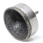 uxcell Diamond Grinding Mounted Point 50mm 100 Grit Concave Bead-0