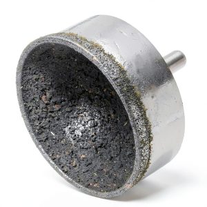 uxcell Diamond Grinding Mounted Point 50mm 100 Grit Concave Bead-0