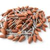 Abrasive Mounted Stone Grinding Wheel Heads 50pcs ROYHOO 1/8" Shank-1