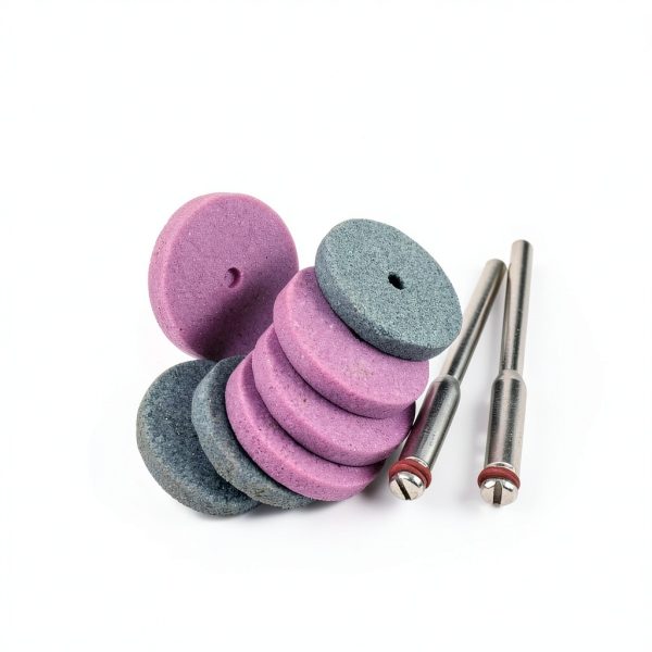 Luo ke 20pcs 1/8" Grinding Stone Sanding Wheels for Dremel Rotary Tool-3