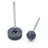 8 Pcs Extra Long Shank Grinding Stone, 1/4" Extended Shank Aluminum Oxide Mounted Grinding Points for Drill Rotary Tools-1