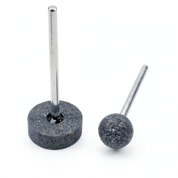 8 Pcs Extra Long Shank Grinding Stone, 1/4" Extended Shank Aluminum Oxide Mounted Grinding Points for Drill Rotary Tools-1