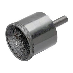 uxcell Diamond Grinding Mounted Point 30mm 100 Grit Concave Bead-0
