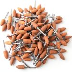Abrasive Mounted Stone Grinding Wheel Heads 50pcs ROYHOO 1/8" Shank-0