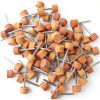 Abrasive Mounted Stone Grinding Wheel 50pcs 1/8" Shank for Dremel-5
