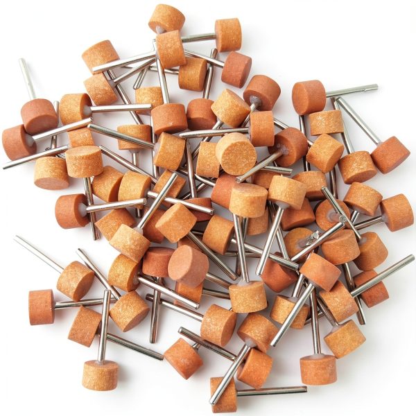 Abrasive Mounted Stone Grinding Wheel 50pcs 1/8" Shank for Dremel-5