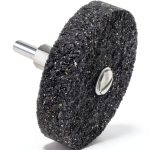 Forney 60055 Mounted Grinding Stone 2-1/2" x 1/2" with 1/4" Shank-0