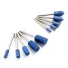 AUTOTOOLHOME 1/8" Shank Abrasive Mounted Stone Grinding Bits Sanding Drill Bit for Rotary Tool Flap Wheel for Grinding, Polishing, Deburring Ferrous Metal 10 Pack-6