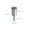 Diamond Grinding Mounted Point 18mm uxcell 100 Grit Bead Grinder-1