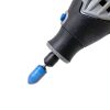 AUTOTOOLHOME 1/8" Shank Abrasive Mounted Stone Grinding Bits Sanding Drill Bit for Rotary Tool Flap Wheel for Grinding, Polishing, Deburring Ferrous Metal 10 Pack-2